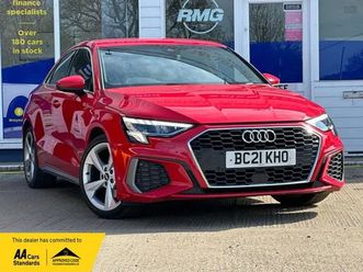 audi a3 1.0 tfsi 30 s line saloon 4dr petrol manual euro 6 (s/s) (110 ps) saloon 2021, 42200 miles, £16850 - 32723088 - exchangeandmart.co.uk