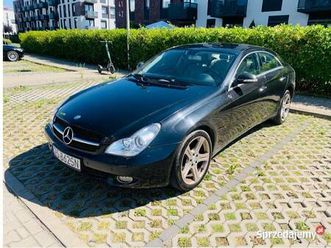 mercedes cls 320 czarny beżowe skóry cdi automat szczecin - sprzedajemy.pl