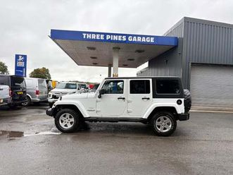 jeep wrangler 2.8 crd sahara 4dr automatic 198 unlimited fsh excellent example