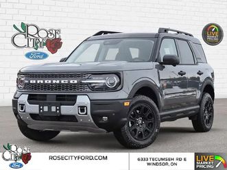 2025 ford bronco sport badlands