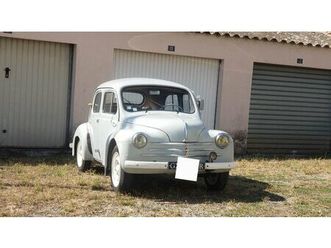 1960 renault 4cv gris automatique, 4 vitesses conduite à...