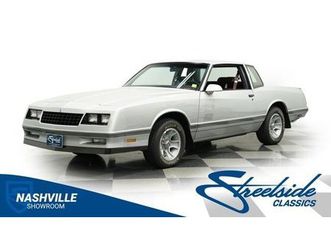 1987 chevrolet monte carlo ss