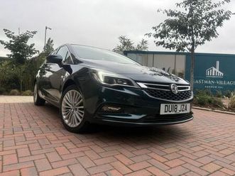 2018 vauxhall astra 1.0i turbo elite