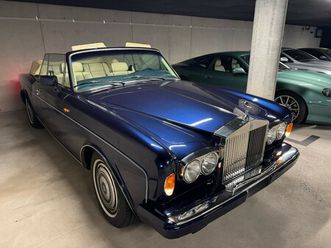 corniche ii cabriolet 1989 - orig. 45.000 km - top zustand - tausch mögl.