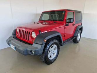 jeep wrangler 2.8 crd dpf sport auto del 2008 usata a modena