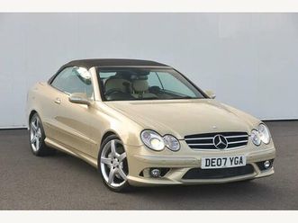 5.5 clk500 sport cabriolet 2dr