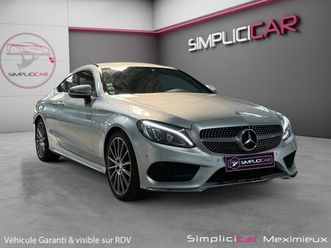 mercedes classe c coupe 220 d 9g-tronic fascination pack amg garantie 12 mois