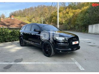 audi q7 3.0tdi s-line facelift 2012 black edition