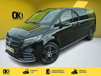 mercedes-benz classe v 250 d avantgarde amg line extra long 4matic caméra