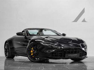 aston martin vantage roadster | gloss black exterior pack | 21 satin black alloy wheels | satin carbon fibre interior trim