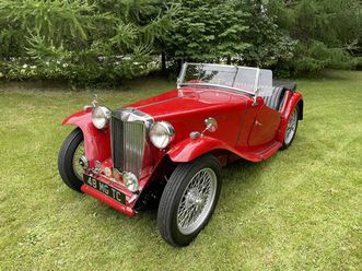 refurbished 1949 mg tc convertible