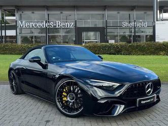 4.0 sl63 v8 biturbo amg (premium plus) spds mct 4matic+ euro 6 (start/stop) 2dr