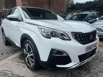 2017 peugeot 3008 1.2 puretech allure 5dr hatchback petrol manual