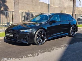 audi rs6 iv 4.0 tfsi 600 53cv quattro tiptronic