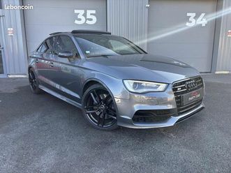 audi a3 s3 quattro 2.0 tfsi - 300 - bv s-tronic s3 8v berline toit ouvrant + camera / sono bang olufsen