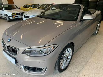 bmw 220i cabriolet bva8 finition luxury