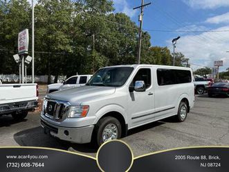 used 2012 nissan nv passenger nv3500 hd sl v8