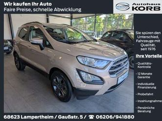 ecosport 1.0 ecoboost aut. cool&connect, garantie