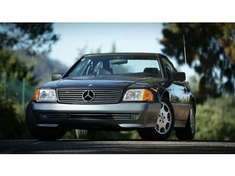 1992 mercedes sl class gris manuel, 5 vitesses conduite à...