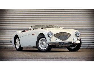 1956 austin-healey 100/4 wit manuel, 4 vitesses conduite...