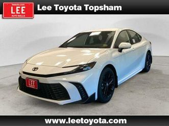 new 2026 toyota camry se