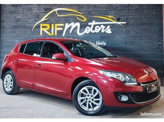 renault megane iii phase iii 1.5l dci 110 ch edc diesel edition dynamique boite automatique de 2012 - regulateur - radar de recul - bluetooth - climauto - 4 vit
