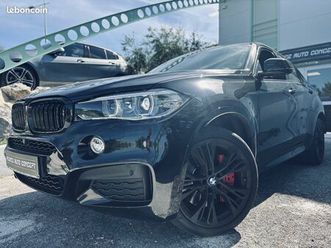bmw x6 m50i v8 4.4l 450ch xdrive m-sport + affichage tête haute + sieges electriques + eclairage d'ambiance + camera 360° + garantie 12 mois