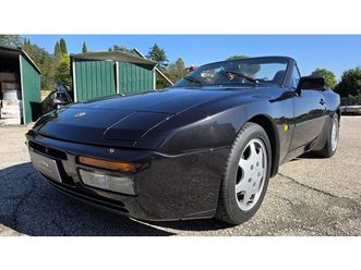 1991 porsche 944 noir manuel, 5 vitesses conduite à gauch...