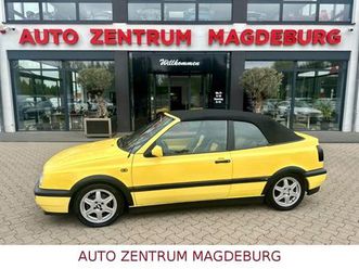 volkswagen golf 2.0i cabrio*colour concept*klima*leder*wga