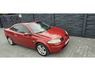 renault megane cabriolet 2005r 2.0turbo 163km gaz 160tkm skóry brzoza • olx.pl