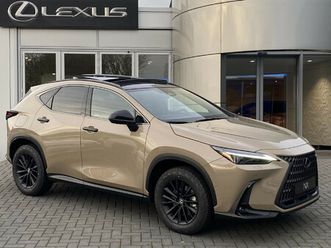 lexus nx 450h+ awd overtrail line direct leverbaar panodak trekhaak advanced-park stoelvent