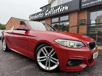 2016 bmw 2 series 220d m sport 2dr step auto convertible diesel automatic