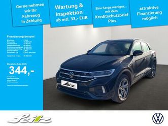 volkswagen t-roc 2.0 tsi 4-motion dsg r-line *led*pdc*navi*