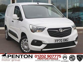 2020 vauxhall combo 1.5cdti sportive 2300 (100ps)(eu6dt) l1h1 panel
