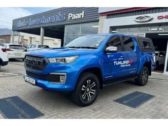 2025 foton tunland 2.0t g7 luxury 4x4 double-cab auto