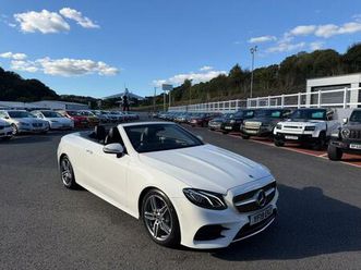 2.0 e300 amg line (premium) cabriolet g-tronic+ euro 6 (start/stop) 2dr