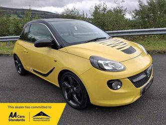 2015 vauxhall adam 1.4 16v slam hatchback 3dr petrol manual euro 5 (100 ps) hatchback petrol manual