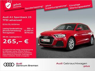 audi a1 sportback 25 tfsi advanced navi acc pdc sitzh