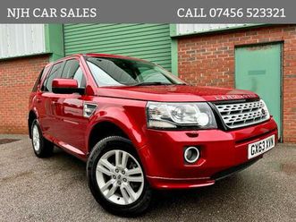2013 (63) land rover freelander 2.2 td4 xs 88,000 miles immaculate 8 services