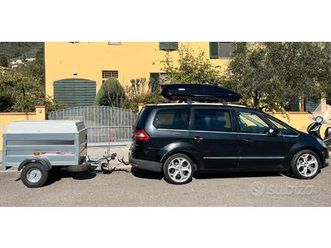 ford galaxy (con carrello appendice e box tetto)