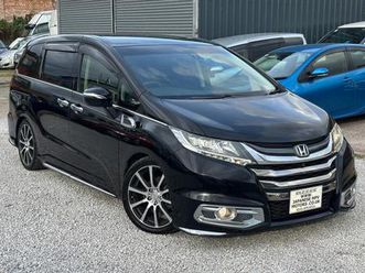 2013 honda odyssey (63) absolute 2.4l petrol earth dreams 7 seater half leather 360 camera mpv pe...