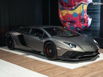 lamborghini aventador lp 750-4 sv 6.5 v12 | 1-600 cg française malus payé | historique