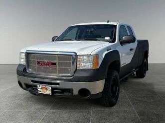 2009 gmc sierra 2500hd 4wd ext cab 143.5 wt
