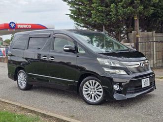 12 toyota vellfire g packag 2012(12) 2.4cc petrol 2012(12) 8 seaters mpv petrol manual