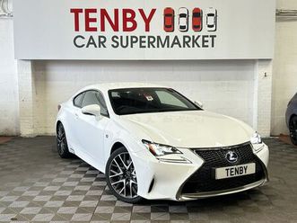 2017 lexus rc 300h 2.5 f sport (181bhp)