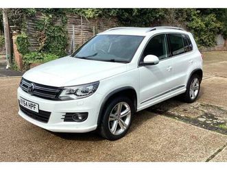 2014 volkswagen tiguan 2.0 tdi bluemotion tech r-line 177 4x4 5dr dsg auto estate diesel automatic
