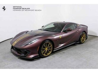 certified 2023 ferrari 812 competizione coupe