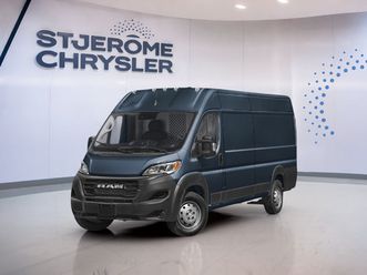 ram promaster 3500 2026 tradesman, moteur v6 3,6l pentastar vvt, fourgon toit