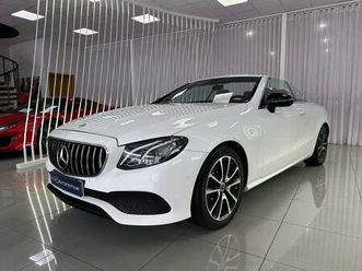 mercedes-benz clase e descapotable automático de 2 puertas