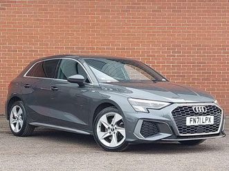 audi a3 40 tfsi e s line 5dr s tronic [17 inch alloy]